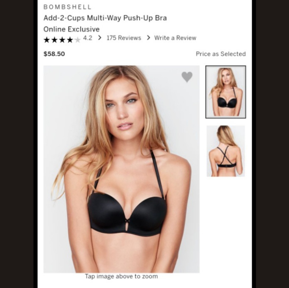 VS Bombshell Strapless Multi-Way Bra